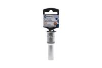 Головка торцевая глубокая 1/2" 10мм, Cr-V, КОБАЛЬТ