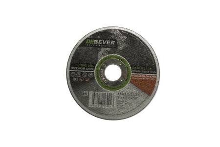 Круг отрезной металл Debever 125х2.0х22 10 шт нерж