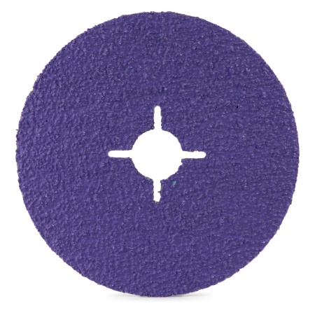 110443 RoxelPro Фибровый шлифовальный круг ROXPROHARD CUT 125 х 22мм, керамика, Р40														